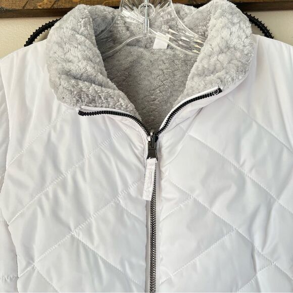 Free Country Women's Freecycle Cloud Lite Reversible Cozy Vest Jacket Size L - Picture 6 of 15